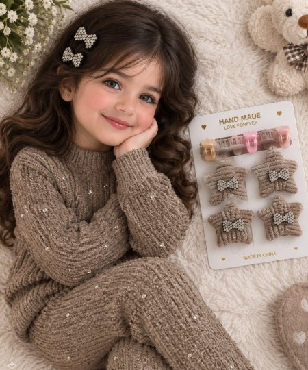 كرت مشابك شعر